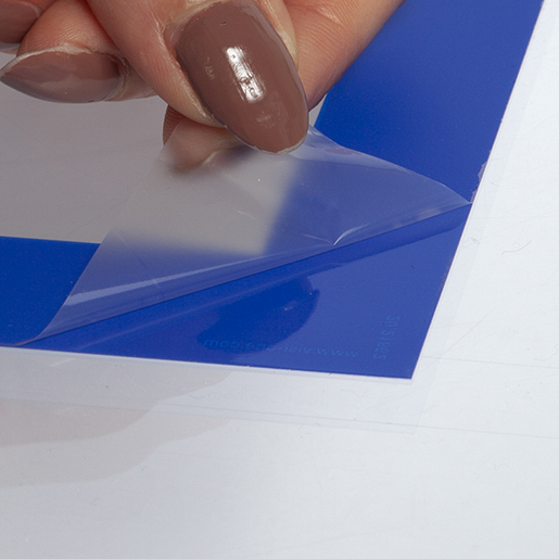 Utilisation de POCHE ELCTROSTATIQUE BLEU 520