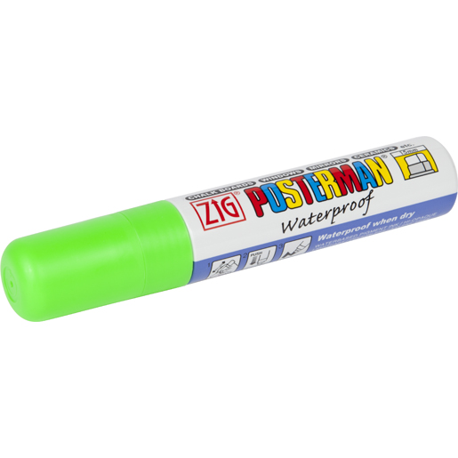 MARQUEUR VERT FLUO POUR PARE BRISE