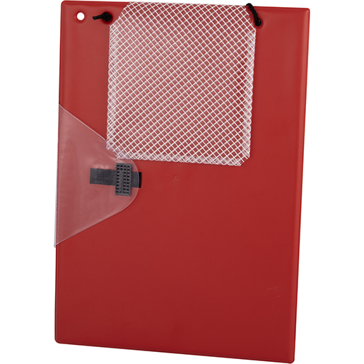 Détail de POCHETTE PORTE COMMANDE ROUGE 300