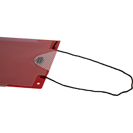 Détail de POCHETTE PORTE COMMANDE ROUGE 305