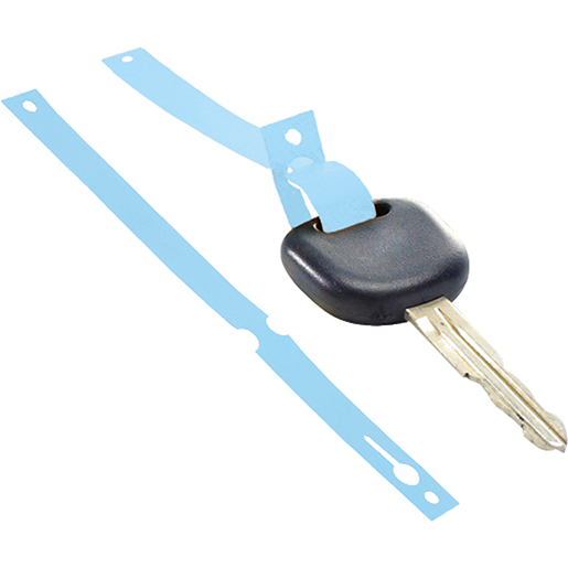 ETIQUETTE PORTECLE BLEU 1000 PCS