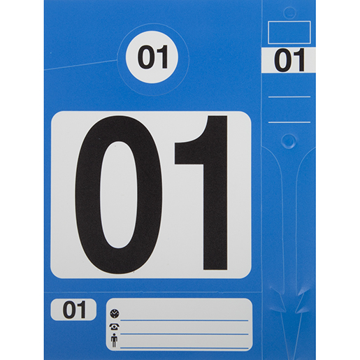 SERVICE CAR BLEU CIEL 1-300 PCS