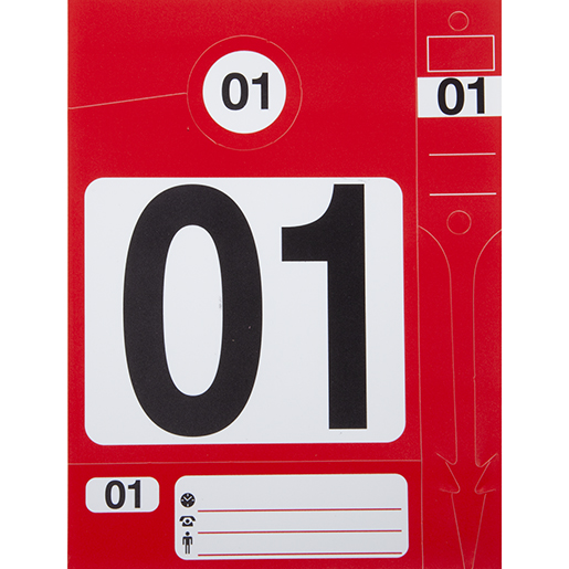 SERVICE CAR ROUGE 1-300 PCS