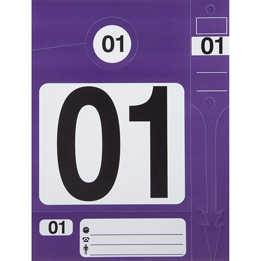 SERVICE CAR VIOLET 1-300 PCS