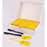 Emballage de PORTECLE JAUNE 200 PCS 400