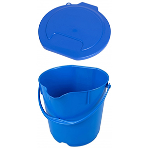 Secchio in polipropilene con beccuccio 9 l