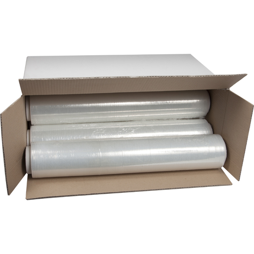 Transparente Stretchfolie für manuelle Verpackung 6 Stück Verpackung von Transparente Stretchfolie für manuelle Verpackung 6 Stück 400