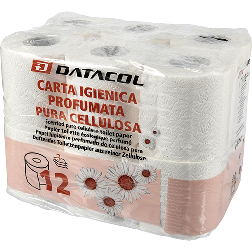 Carta igienica in pura cellulosa a 3 veli