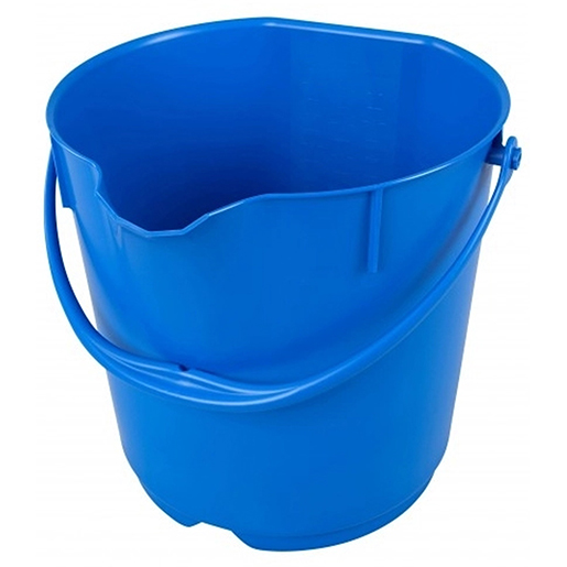 Secchio in polipropilene con beccuccio 9 l 27x23 cm