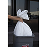 Verwendung von Weißer Polyethylensack für Abfälle 85x110 cm 100 Stück 500