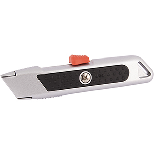 Cutter di sicurezza con corpo in metallo