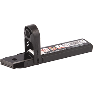 Coltello cutter in metallo da 18 mm con lama nera Profi-Sharp