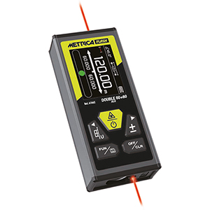 Misuratore di distanza laser doppio 60 + 60 m