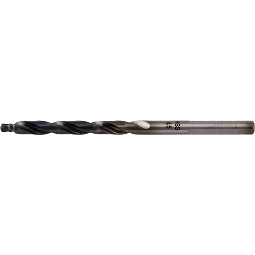 Metallbohrer in HSS TiAlN STEP DIN 338 Ø 4,5 mm Metallbohrer in HSS TiAlN STEP DIN 338 Ø 4,5 mm