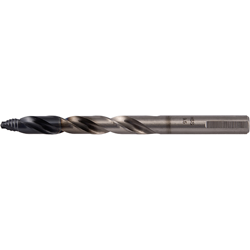 Metallbohrer in HSS TiAlN STEP DIN 338 Ø 9,5 mm Metallbohrer in HSS TiAlN STEP DIN 338 Ø 9,5 mm