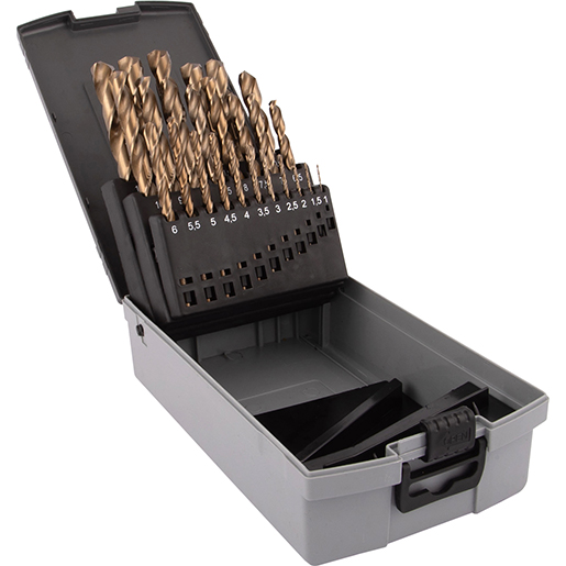 JEU PREMIUM CO5 DIN338 HSS-E 1-13MM 25PZ