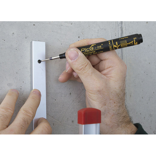 Verwendung von Tiefenmarkierer HOLE MARKER 500