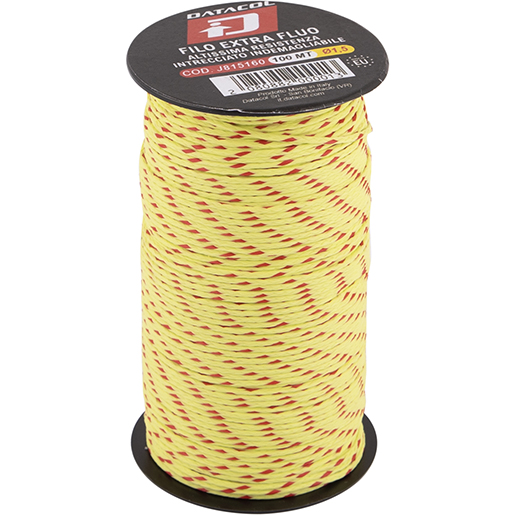 Fluoreszierender Bau-Draht EXTRA FLUO 1,5 mm x 100 m