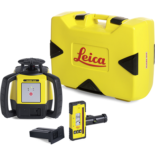 Imballo di LASER ROTANTE LEICA RUGBY 610 400