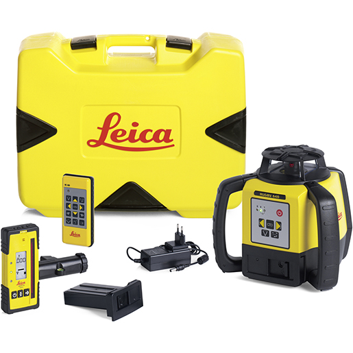 Imballo di LASER ROTANTE LEICA RUGBY 640 400