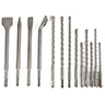 null Assortment of SDS-PLUS drill bits and chisels 200