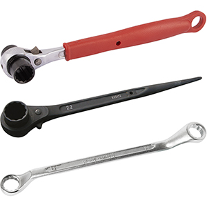 Ratschenschlüssel für Gerüste