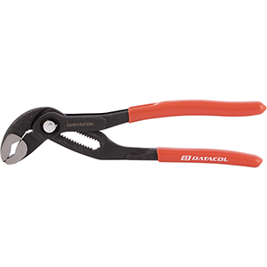 Pinza regolabile con pulsante