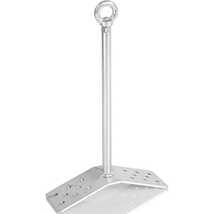 Supporto a doppia inclinazione lunga per linea vita tetto EVOSAFE