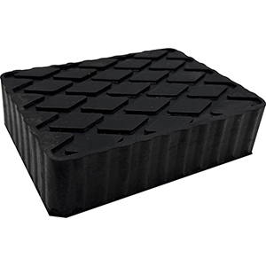 Taco de goma para elevador 160x120x40