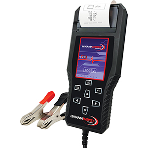 Comprobador de baterías con impresora 12/24V