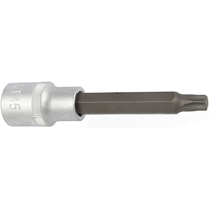 Bussola maschio con profilo Torx 1/2" T45 100 mm