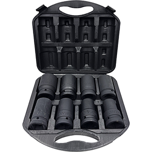 Set de 8 vasos 1" para multiplicador de fuerza