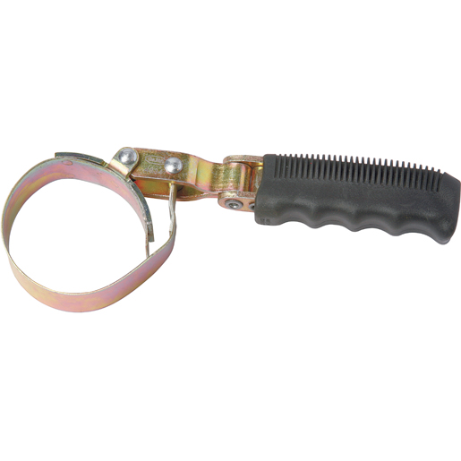 Clé à courroie avec manche articulée