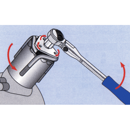 Dibujo técnico de Extractor universal filtros de aceite 100