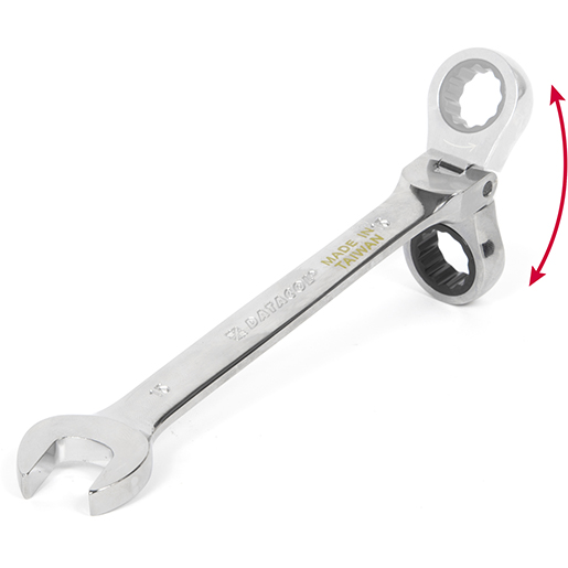 Dibujo técnico de Llaves combinadas cabeza articulada 100
