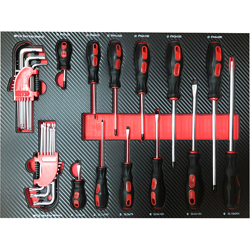 Detalle de Dotación carro taller 156 pz 300