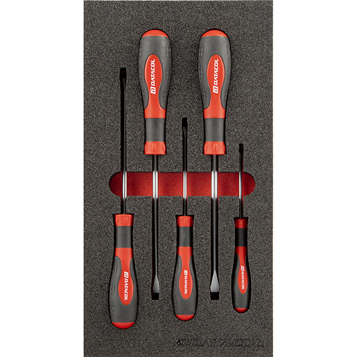 Détail de KIT JEU DE TOURNEVIS PLATS 300