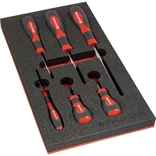 Jeu de tournevis cruciformes servante DATACOL 6/8