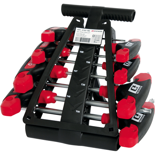 Détail de JEU DE CLES TORX EN T   8 PC 300