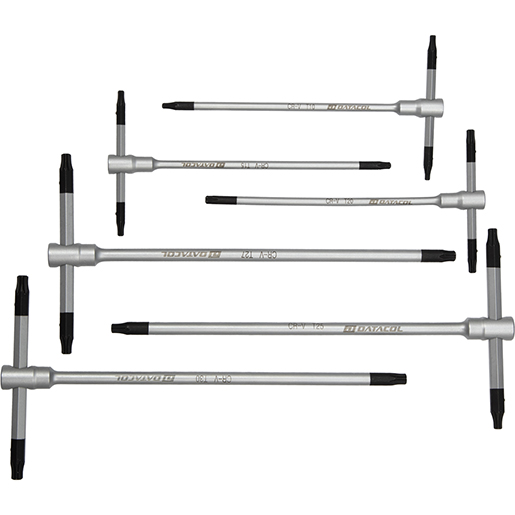 JEU CLÉS MÂLES TORX 3T 6 PCS