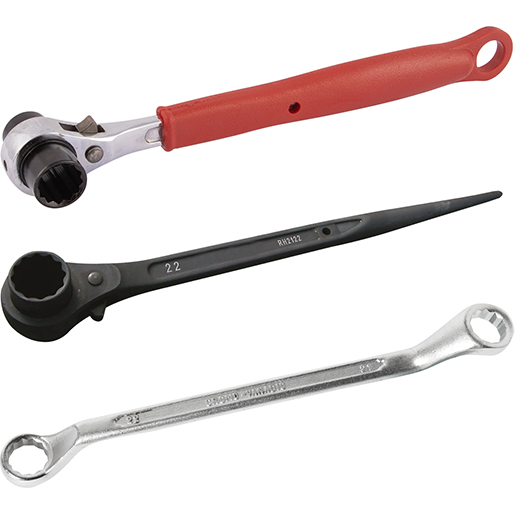 Ratschenschlüssel für Gerüste