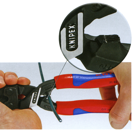 Utilisation de PINCE COUPANTE DOUBLE LEVIER 200 MM 505