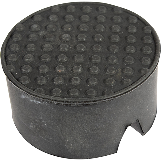 Detail von Gummipuffer mit Mittelschnitt 300