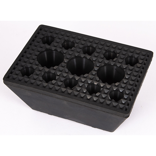 Détail de TAMPON EN CAOUTCHOUC 140X100X60 MM 300