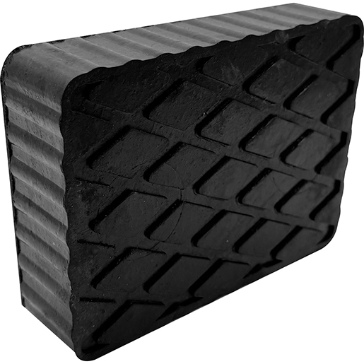 Detalle de Taco de goma para elevador 160x120x40 300
