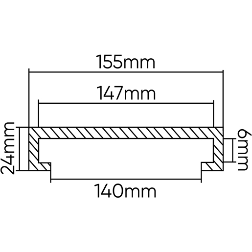 Dibujo técnico de Taco para elevdador Istobal/Velyen 155mm 100