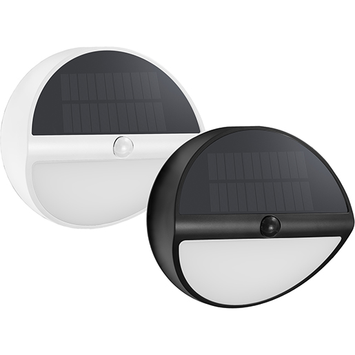 Solar-Wandleuchte atlas ROUND