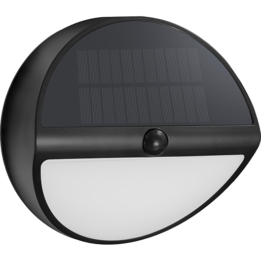 WANDLEUCHTE ROUND LED-S.MODUL 5W SCHW. WANDLEUCHTE ROUND LED-S.MODUL 5W SCHW.