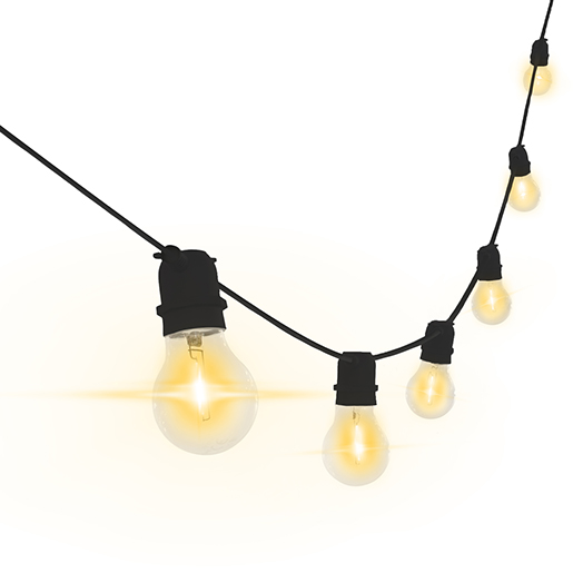 LICHTKETTE SCHWARZ 6W 2200K LICHTKETTE SCHWARZ 6W 2200K
