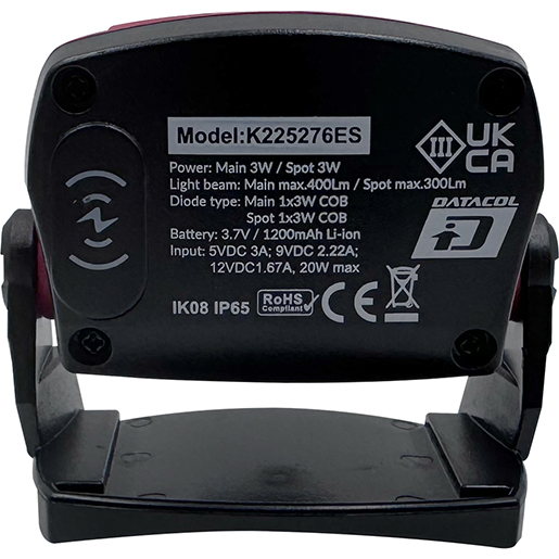 Detalle de Lámpara frontal led Premium Line Datacol 330